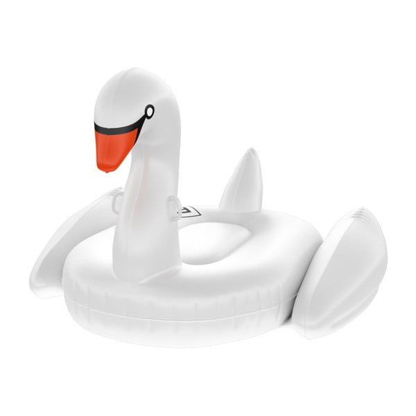 Nafukovacie kresielko v tvare bielej labute Swan