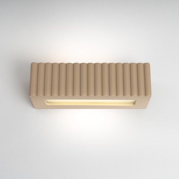Taupe keramické nástenné svietidlo Rivena – Sollux-image-2