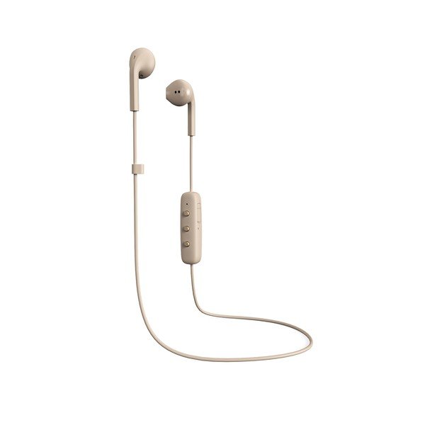 Bezdrôtové slúchadlá v telovej farbe Happy Plugs Earbud-image-1