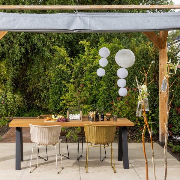 Béžové z umelého ratanu záhradné stoličky v súprave 2 ks Wings – WOOOD-image-1