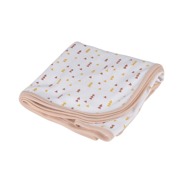 Biela bavlnená detská deka 75x75 cm Forest – Bébé Douceur