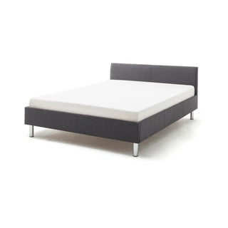 Sivá čalúnená dvojlôžková posteľ 140x200 cm Hip Hop - Meise Möbel