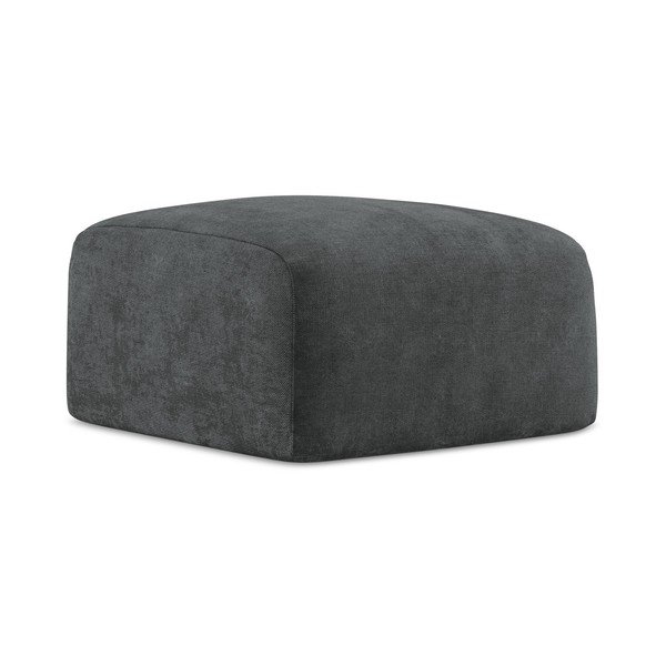 Tmavosivá ženilková podnožka Leila – Makamii-image-3