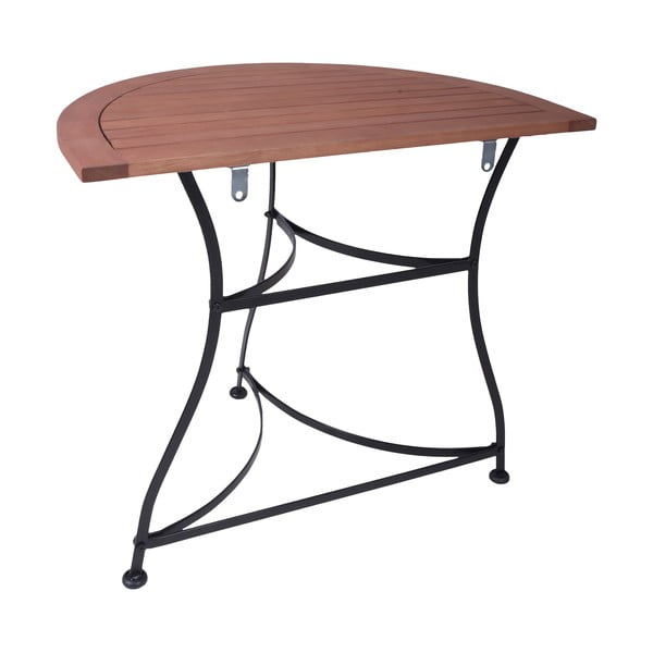 Záhradný odkladací stolík z eukalyptového dreva 54x85 cm Wien – Garden Pleasure-image-2