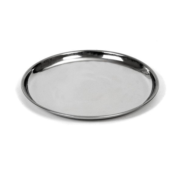 Tácka z nehrdzavejúcej ocele ø 28 cm – Orion-image-2