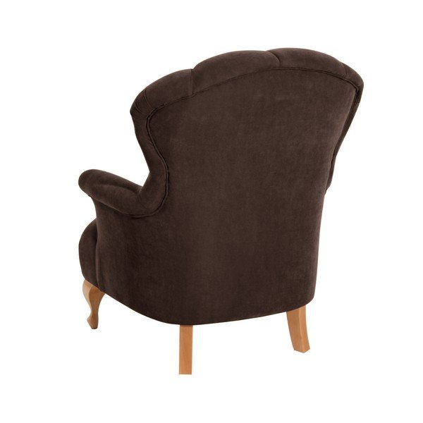 Hnedé kreslo Max Winzer Camilla Velor-image-2