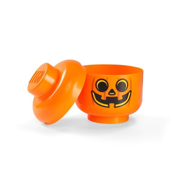 Oranžový úložný box LEGO® Pumpkin Head L-image-2