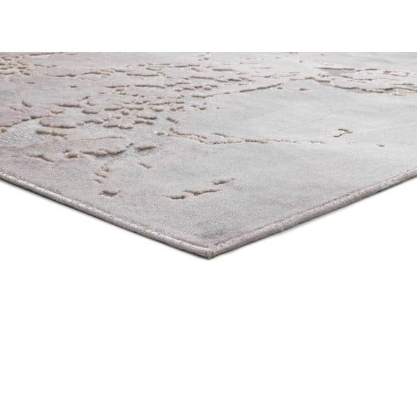 Sivo-béžový koberec z viskózy Universal Margot Marble, 140 x 200 cm-image-2