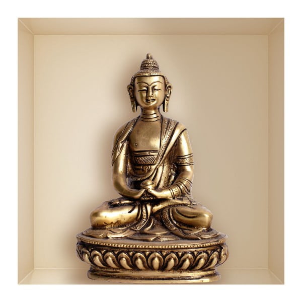 Samolepka s 3D efektom Fanastick Buddha Statue-image-1