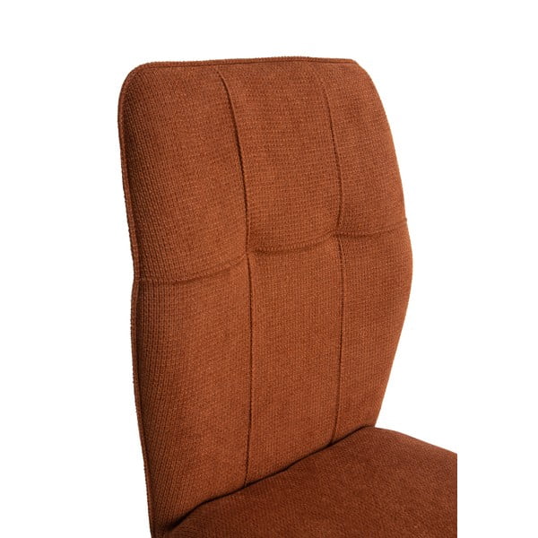 Oranžové jedálenské stoličky v súprave 4 ks Mery - Marckeric-image-2