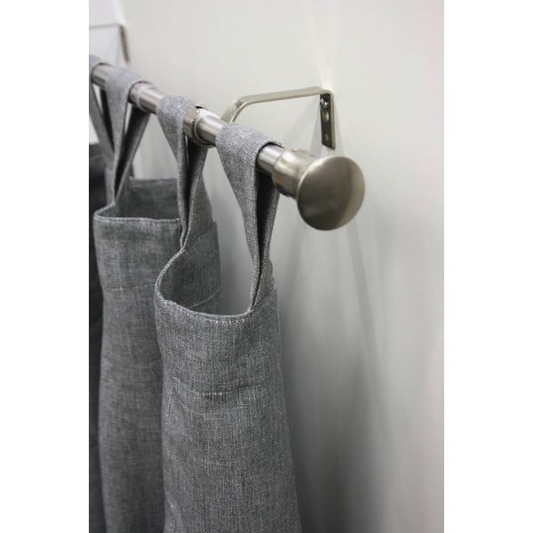 Kovová roztiahnuteľná garniža 120 - 210 cm Konus - Gardinia-image-1