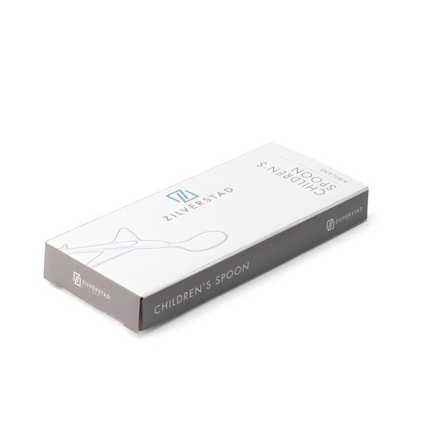 Antikoro detská lyžička v striebornej farbe Plane – Zilverstad-image-3