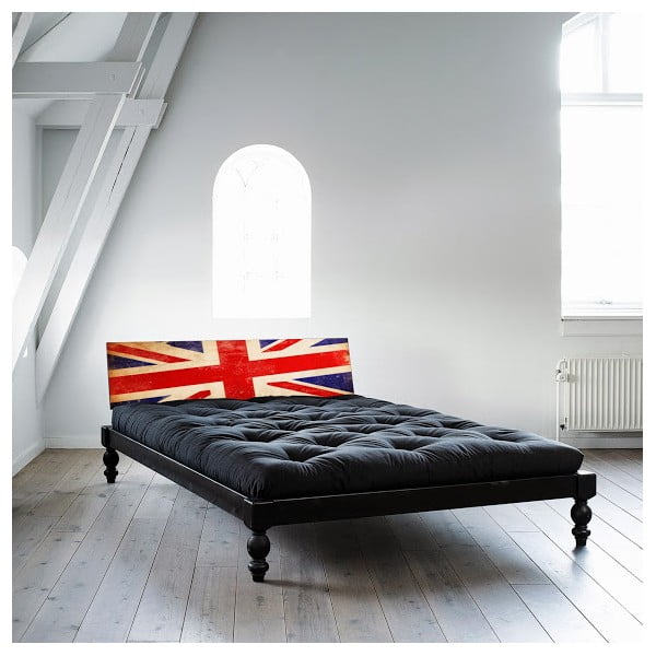 Posteľ Karup Rock-o UK Black / Union Jack