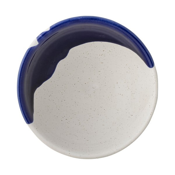 Bielo-modrá miska z kameniny 400 ml Okayama – Bloomingville-image-3