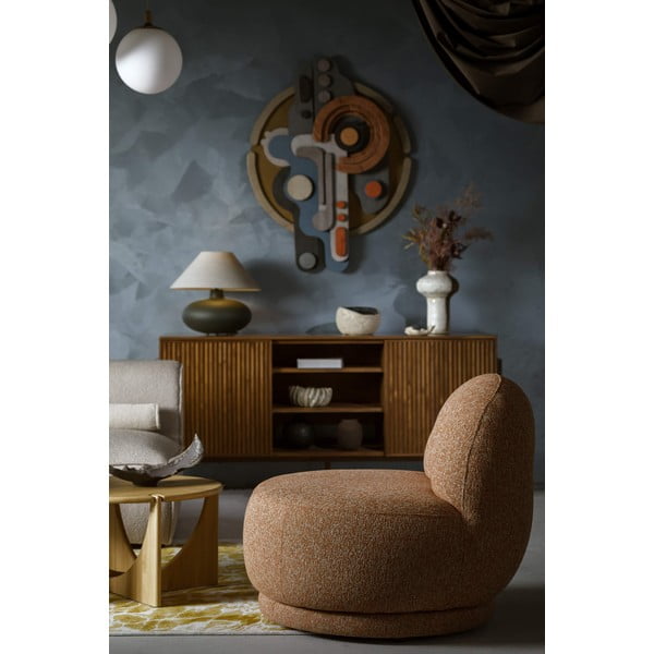 Oranžové kreslo Ovo – Miuform-image-3