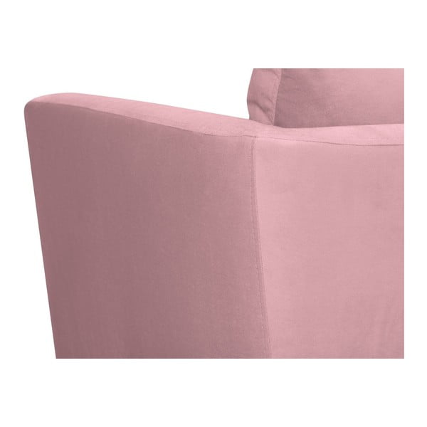 Ružová dvojmiestna pohovka Mazzini Sofas Cotton-image-4