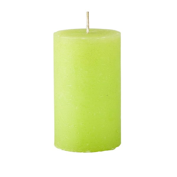 Zelená sviečka KJ Collection Konic, ⌀ 6 x 10 cm