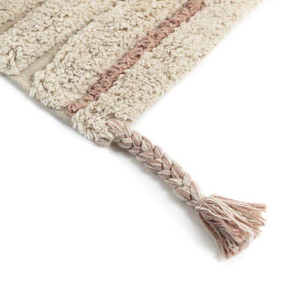 Krémovo-svetlohnedý umývateľný koberec 100x150 cm Dalia – Nattiot-image-2