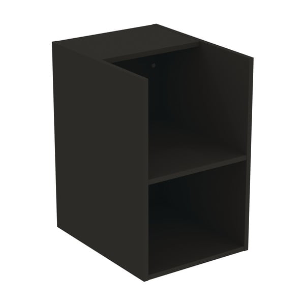 Antracitová nízka závesná kúpeľňová skrinka 40x63 cm i.Life B – Ideal Standard-image-1