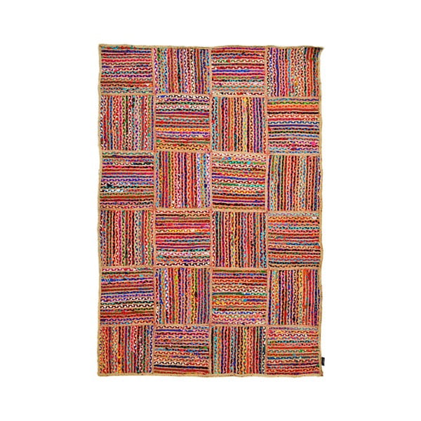 Ručne tkaný koberec z juty Bakero Milly, 120 × 180 cm