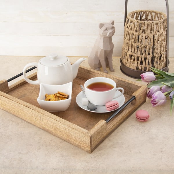 Drevená tácka 30x40,5 cm Mango – Orion-image-1