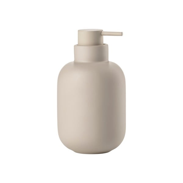 Béžový kameninový dávkovač mydla 300 ml Sensu – Zone