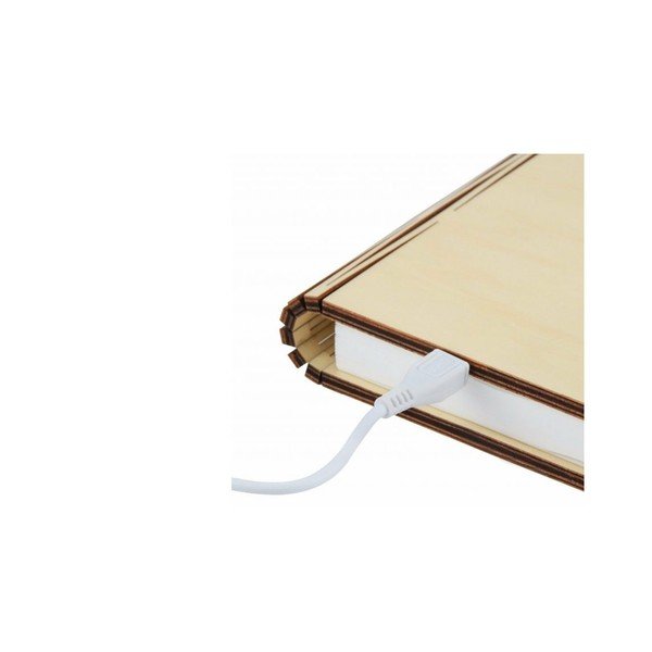 Svetelná dekorácia na USB v prírodnej farbe Booklight – Gingko-image-4