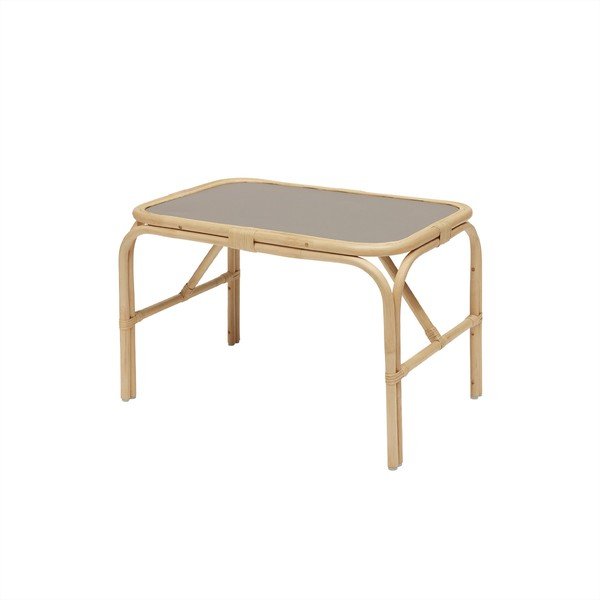 Ratanový detský stolík 70x48 cm Nana – OYOY Mini
