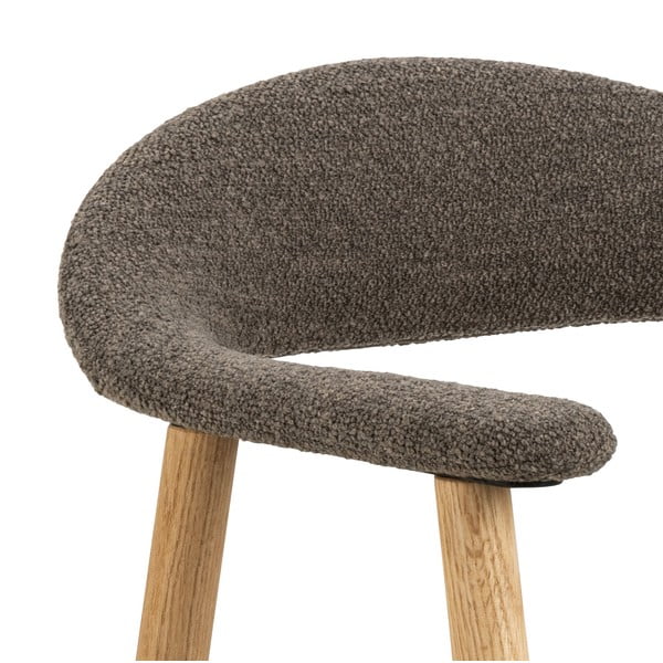 Hnedá jedálenská stolička Addi – Actona-image-3