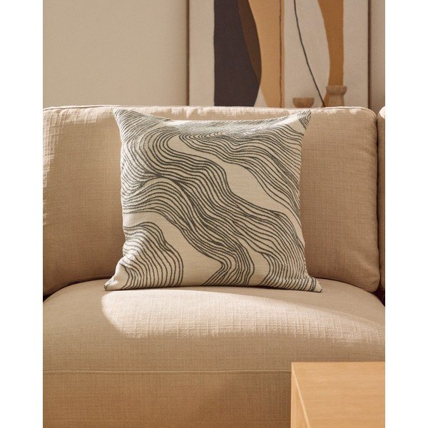 Bavlnená obliečka na vankúš 50x50 cm Ondara – Kave Home-image-1