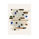 Plagát 50x70 cm Cut up Stripes – Berit Mogensen Lopez – The Poster Club