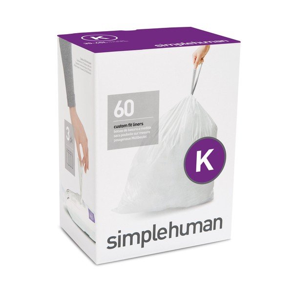 Vrecia na odpadky 60 ks 45 l K - simplehuman