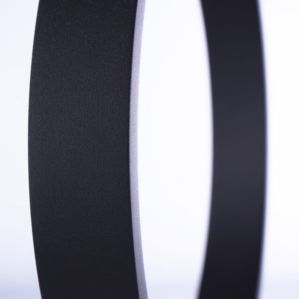 Čierná stojacia lampa SULION Nala, ø 40 cm-image-1