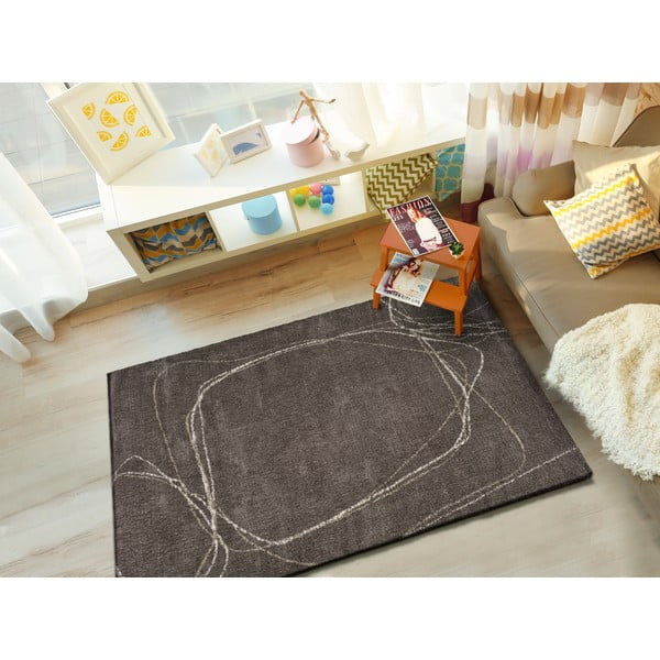 Sivý koberec Universal Moana Treo, 60 x 110 cm-image-1