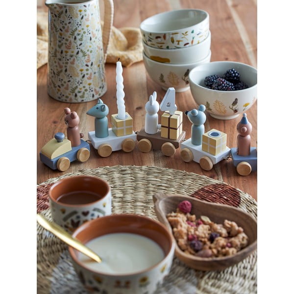 Dekoratívny narodeninový vláčik na sviečky Bloomingville B-Day Train-image-2