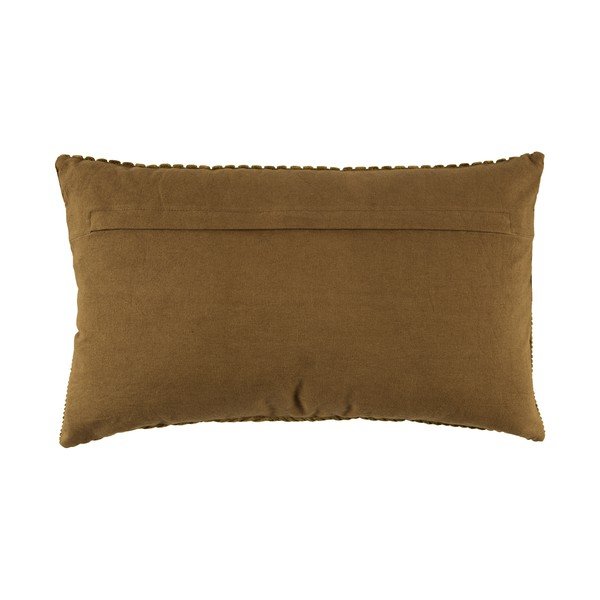 Zelený bavlnený vankúš BePureHome, 30 x 50 cm-image-1