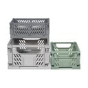 Plastové detské úložné boxy v súprave 3 ks - Kindsgut