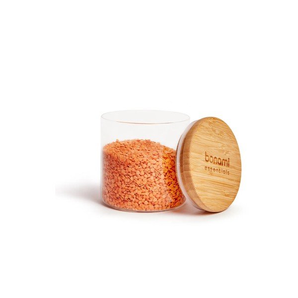 Sklenené dózy v súprave 2 ks na potraviny – Bonami Essentials-image-4