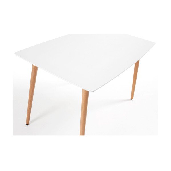 Jedálenský stôl z bukového dreva Kave Home Daw, 120 x 75 cm-image-2