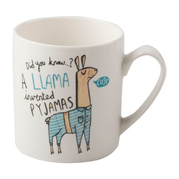 Porcelánový hrnček Creative Tops Llama Pyjamas