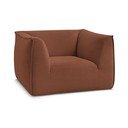 Oranžové menčestrové kreslo Giorgia – Bobochic Paris