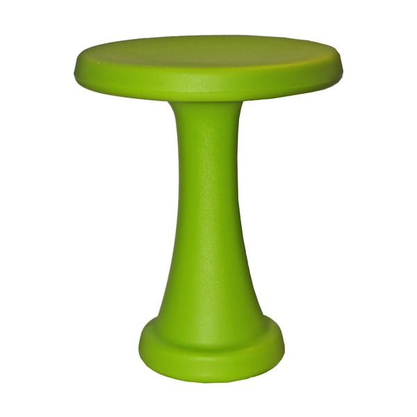 Zelená stolička OneLeg, 32 cm