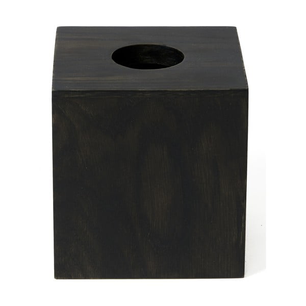 Box na vreckovky z dubového dreva Wireworks Mezza Dark-image-3