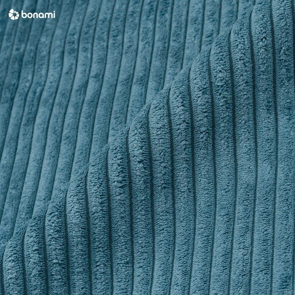 Modrý menčestrový modul pohovky (stredový diel) Nihad modular – Bobochic Paris-image-3