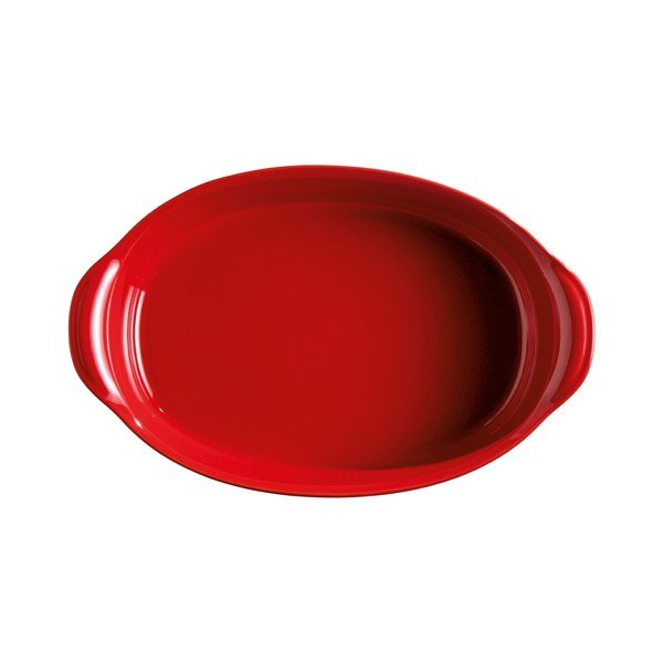 Červená oválna zapekacia misa Emile Henry, 2,3 l-image-2