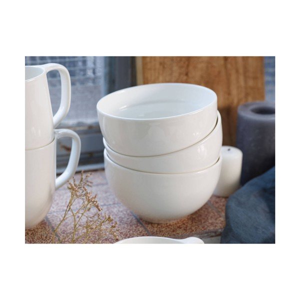 Krémovo-biela porcelánová miska Like by Villeroy & Boch Group, 0,75 l-image-1