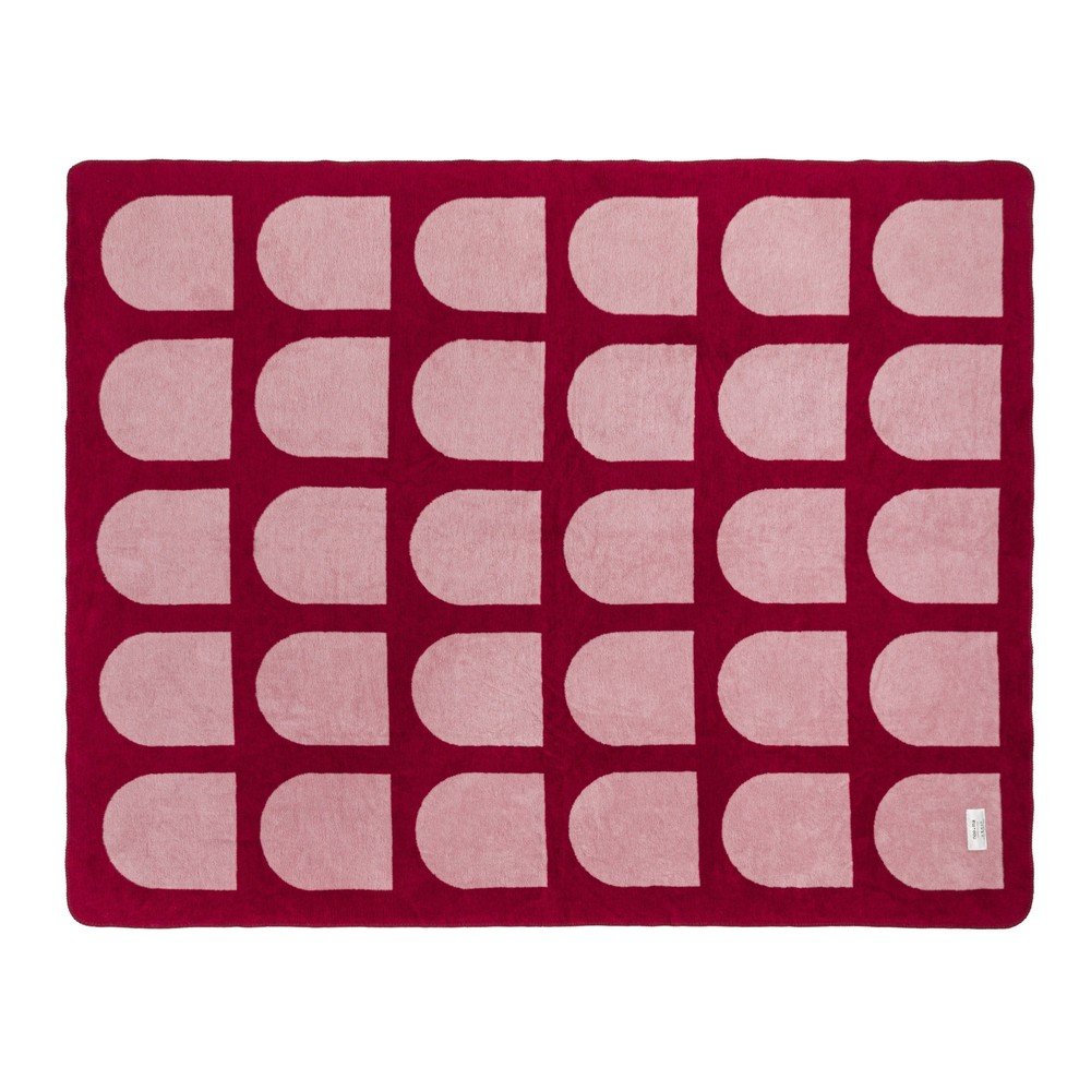 E-shop Červená/ružová deka 150x200 cm Gilli – noo.ma