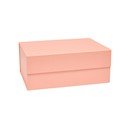 Svetloružový kartónový úložný box s vekom 33x25x15 cm Hako – OYOY Living Design