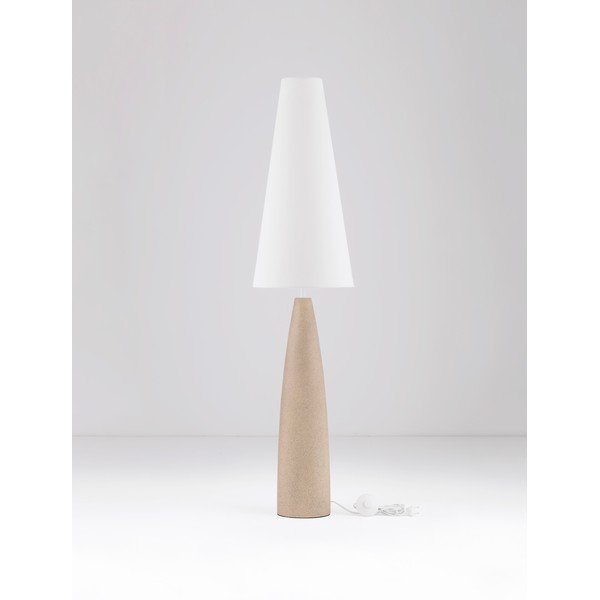 Biela/krémovobiela stojacia lampa (výška  130 cm) Mizu – Nova Luce-image-4