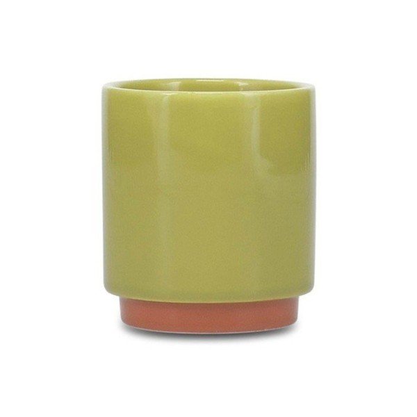 Zelená/oranžová kameninová šálka 270 ml Duo – ONA